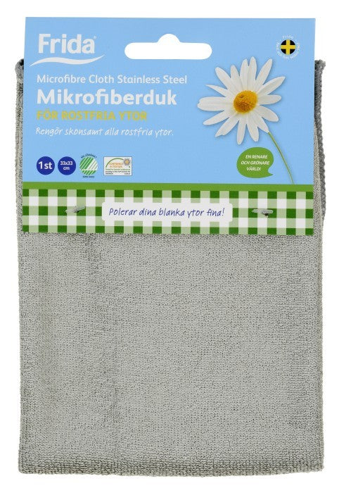 Frida Mikrofiberduk Rostfritt 1 st